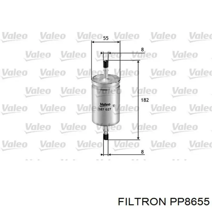 PP8655 Filtron filtro combustible