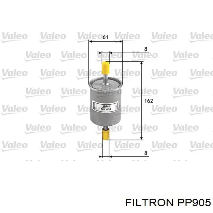 PP905 Filtron filtro combustible