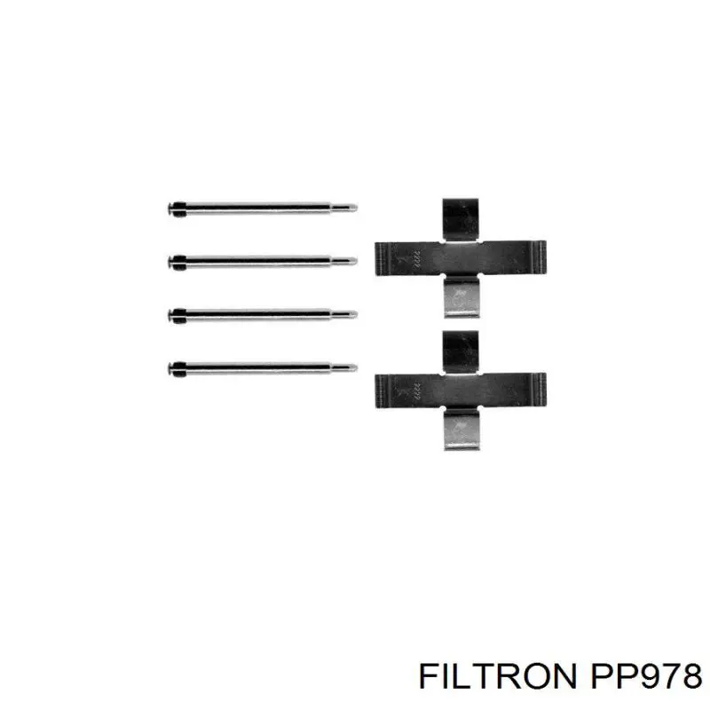 Filtro de gasoil Filtron PP978