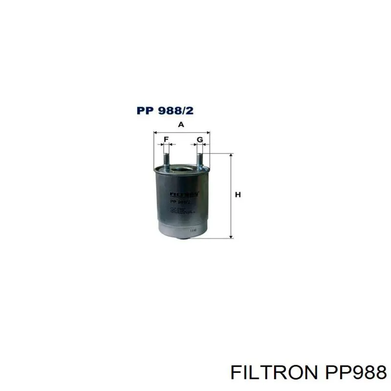 Comprar PP988 Filtron Filtro diesel