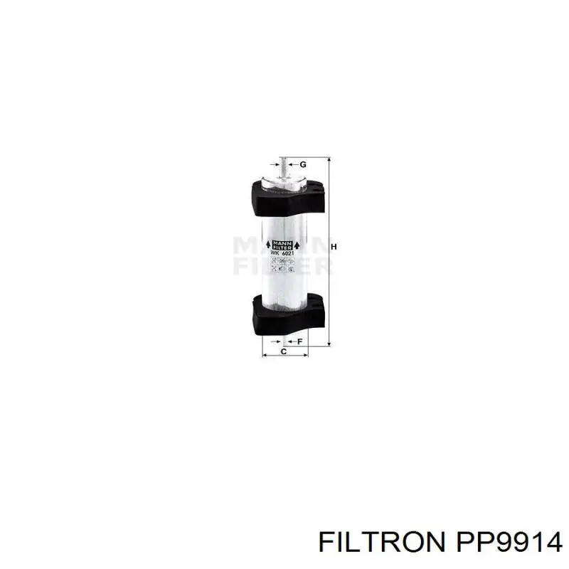 PP9914 Filtron filtro combustible