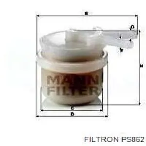 PS862 Filtron filtro combustible