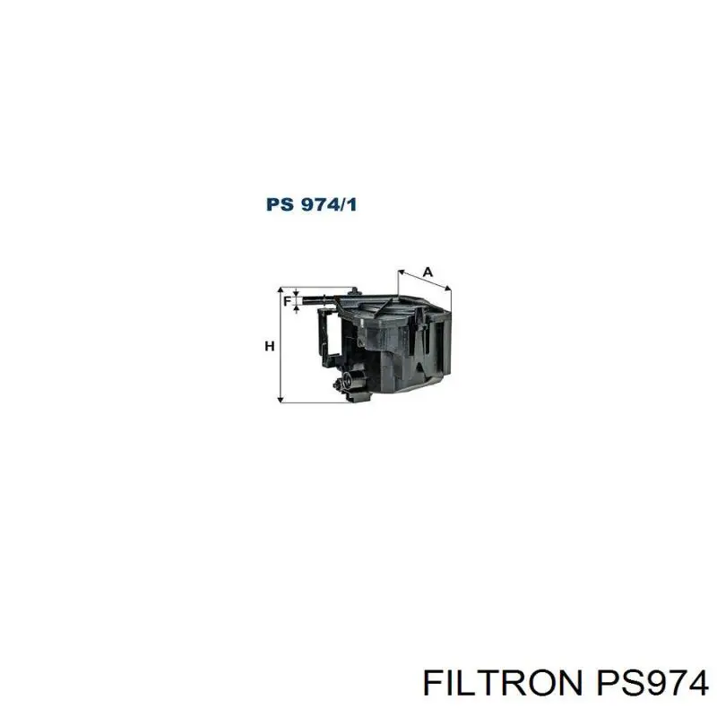 PS974 Filtron filtro combustible
