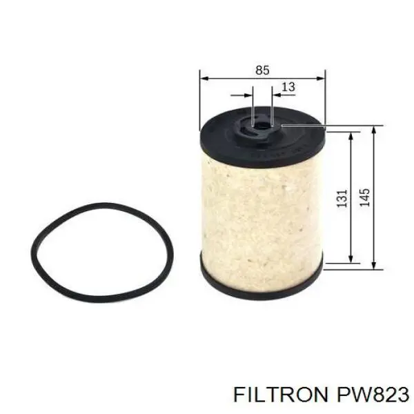 Comprar PW823 Filtron Filtro diesel