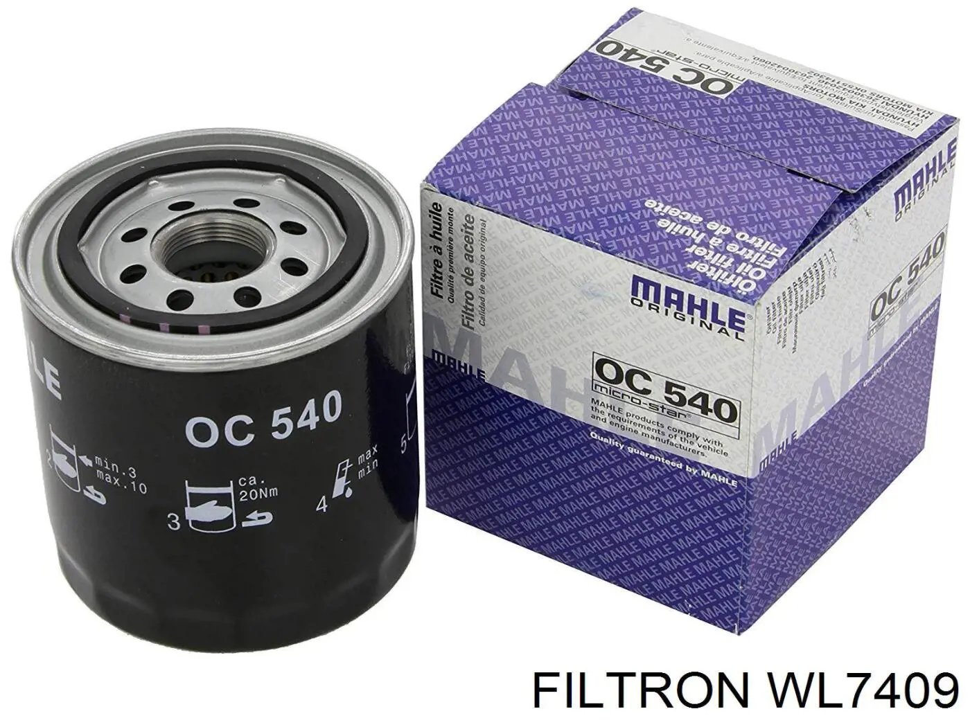 WL7409 Filtron filtro de aceite