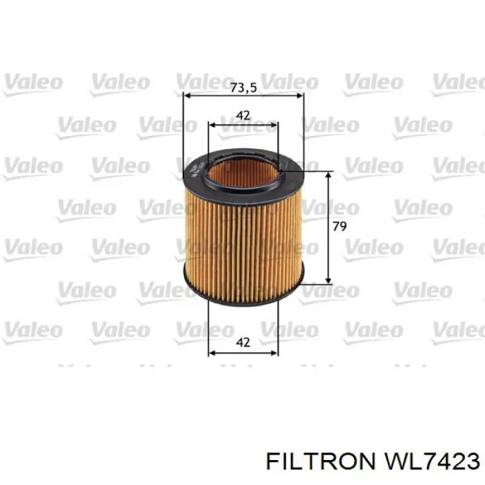 WL7423 Filtron filtro de aceite