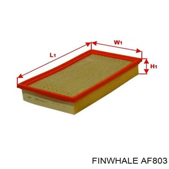 AF803 Finwhale filtro de aire