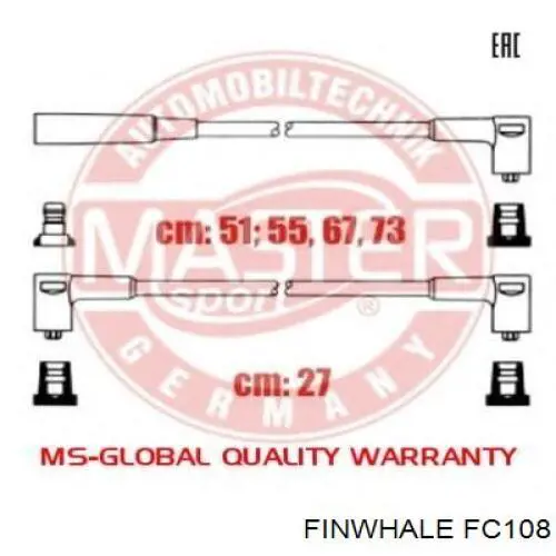 Cables de bujías S306 Sentech