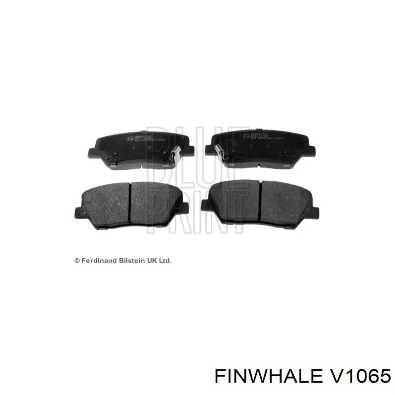 V1065 Finwhale pastillas de freno delanteras