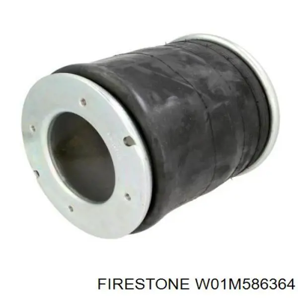  W01M586364 Firestone muelle neumático, suspensión, eje trasero