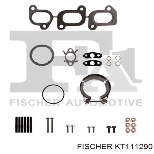 KT111290 Georg Fisher junta de turbina, kit de montaje