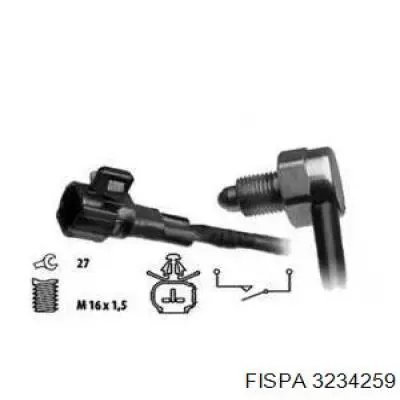 8454052030 Toyota Interruptor de marcha atras