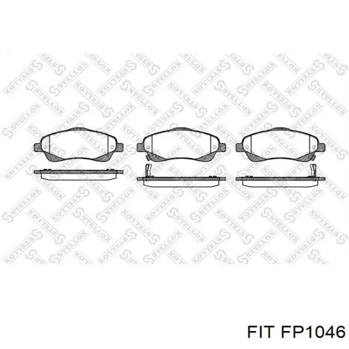Pastillas de freno delanteras Toyota Corolla R10