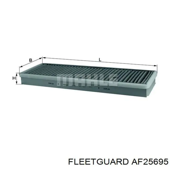 AF25695 Fleetguard filtro habitáculo