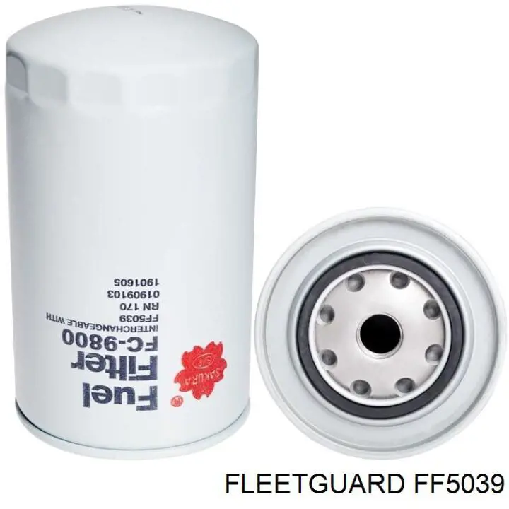 FF5039 Fleetguard filtro de combustible