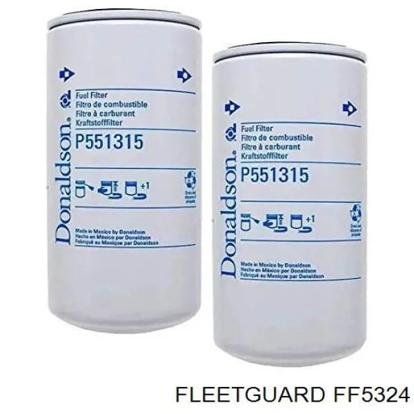 FF5324 Fleetguard filtro combustible