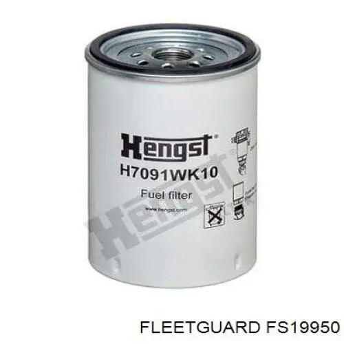 Filtro combustible Fleetguard FS19950 precio, desde 38,97 EUR