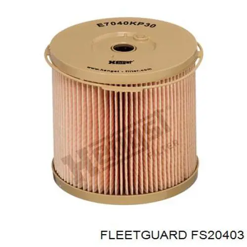 Filtro de combustible FS20403 Fleetguard