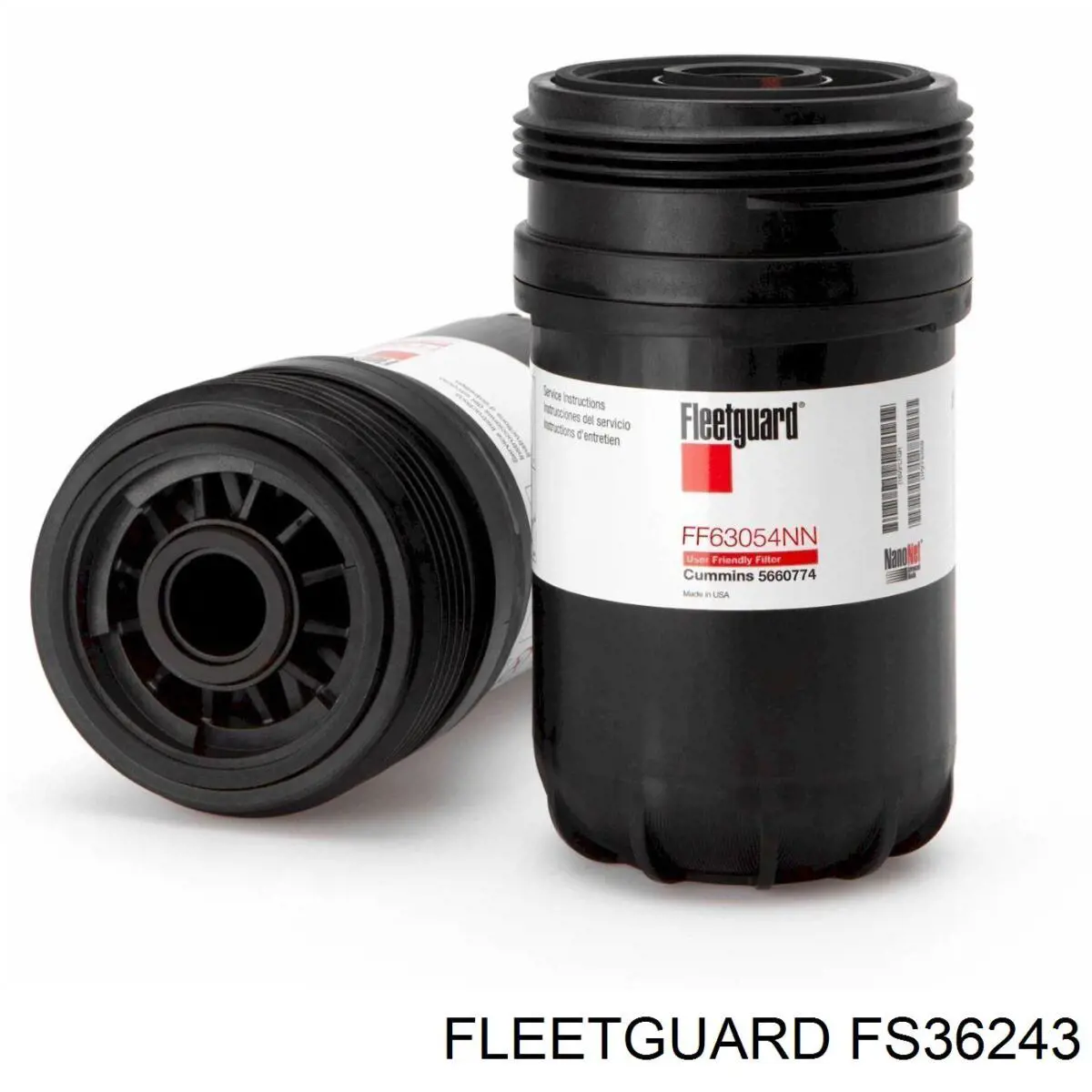 Filtro de combustible FS36243 Fleetguard