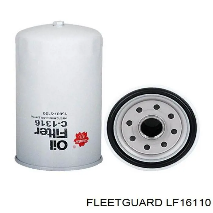 LF16110 Fleetguard Filtro aceite