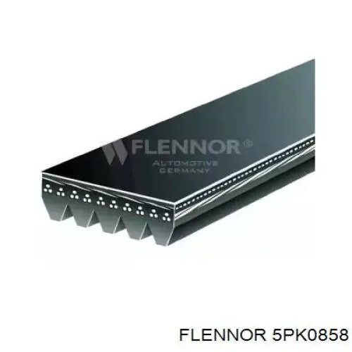 Correa de alternador 5PK0858 Flennor
