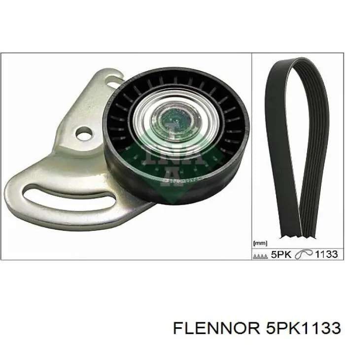 5PK1133 Flennor correa trapezoidal