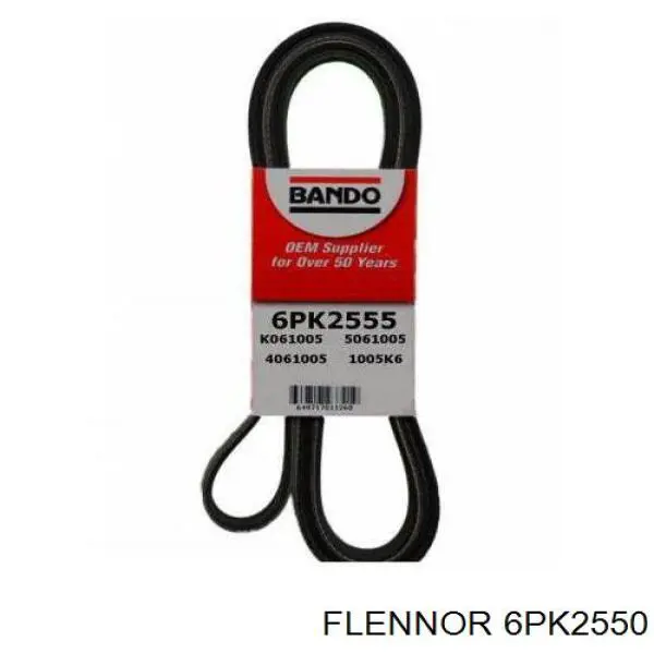 6PK2550 Flennor correa trapezoidal