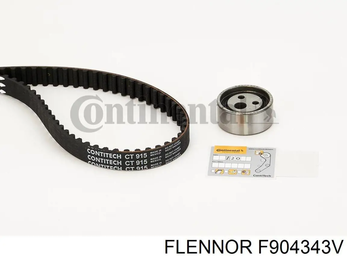 F904343V Flennor kit correa de distribución