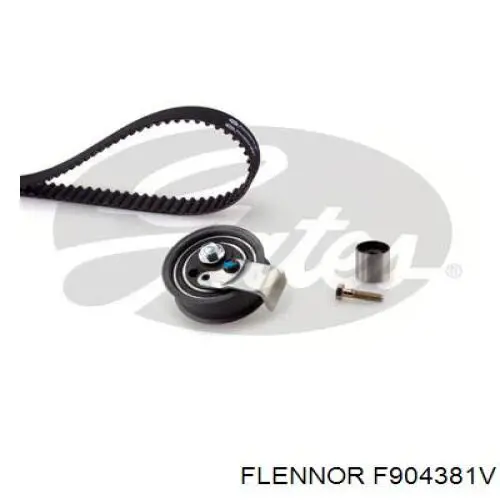 F904381V Flennor kit de correa de distribución