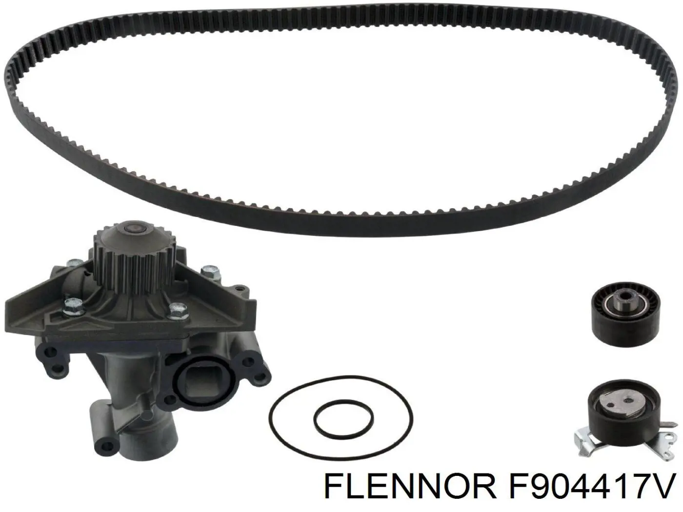 F904417V Flennor kit de correa de distribución