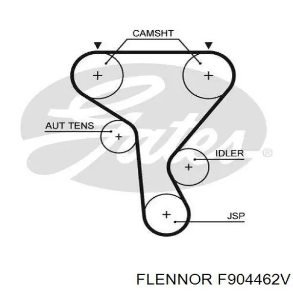 Kit correa de distribución Renault Espace 4 JK0