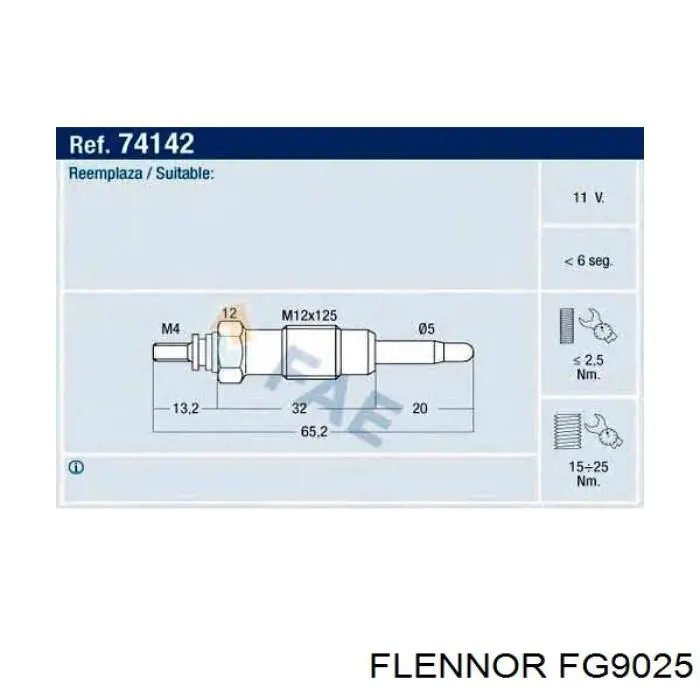 Comprar FG9025 Flennor Calentadores diésel