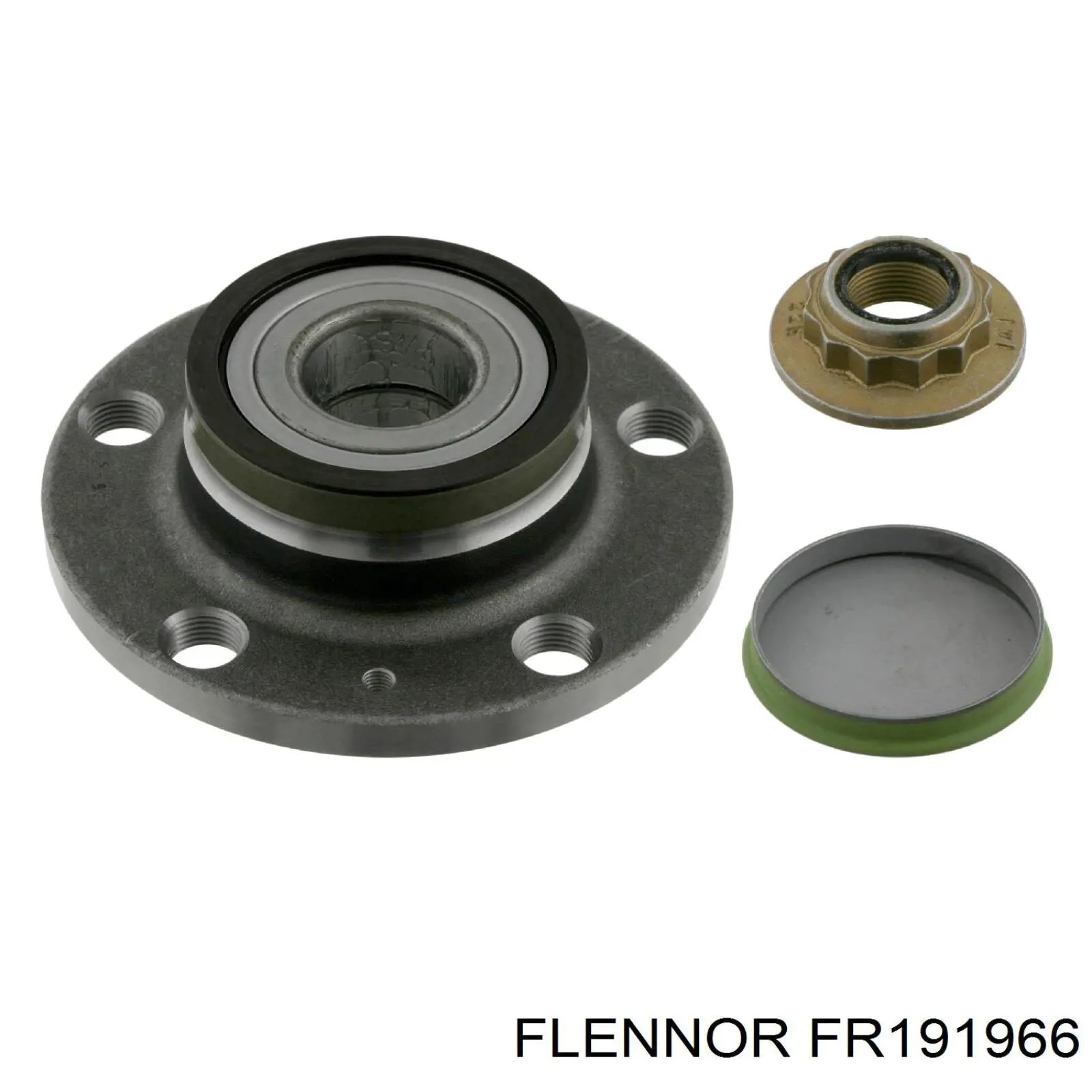 FR191966 Flennor cubo de rueda trasero