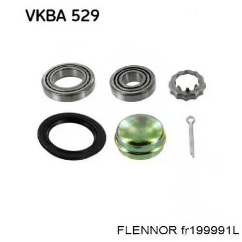 Cojinete de rueda trasero Volkswagen Jetta 2 19E, 1G2, 165, 167