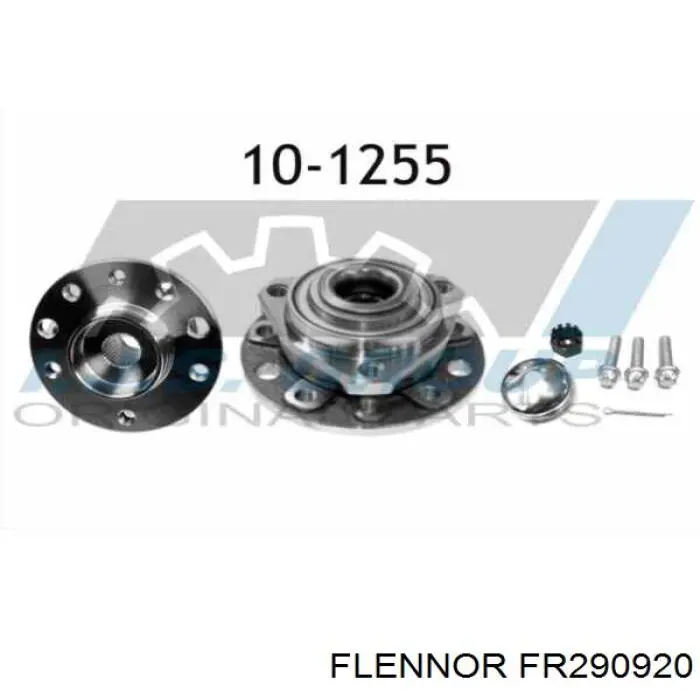 FR290920 Flennor cubo de rueda delantero