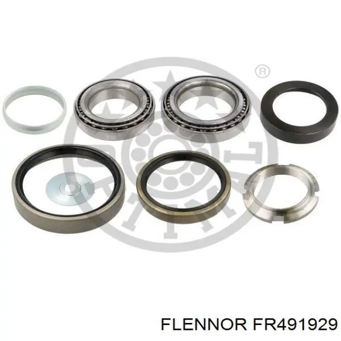 FR491929 Flennor cojinete de rueda trasero