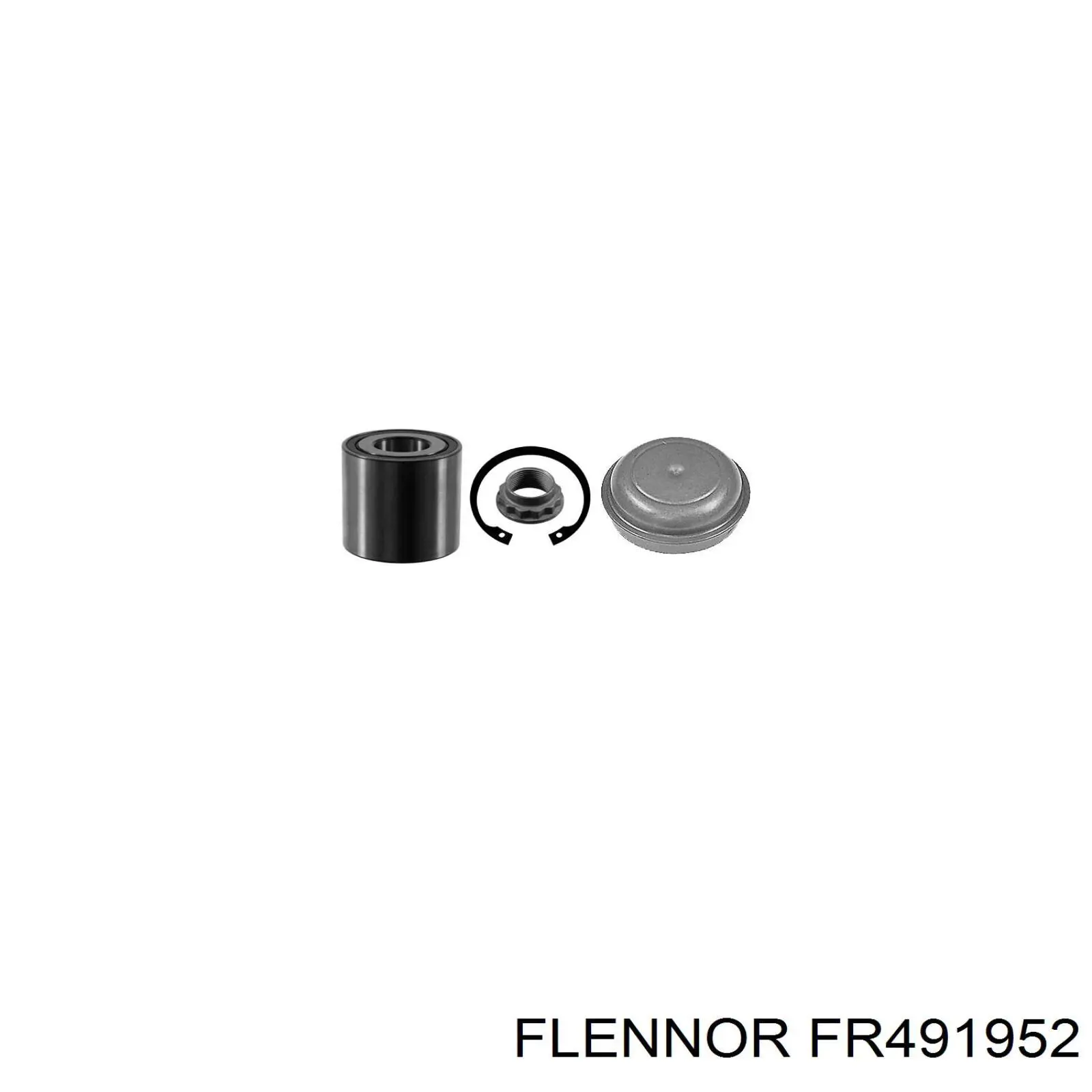 Cojinete de rueda FR491952 Flennor