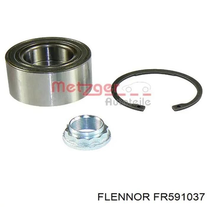 FR591037 Flennor cojinete de rueda trasero