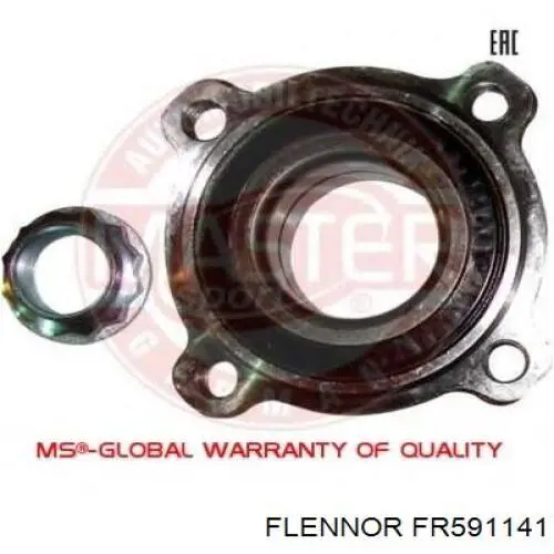 Cojinete de rueda trasero BMW 5 E61