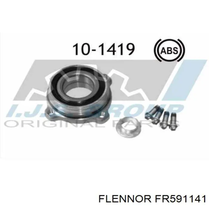 Cojinete de rueda trasero BMW 5 E61