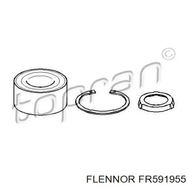 Cojinete de rueda trasero BMW 5 E28