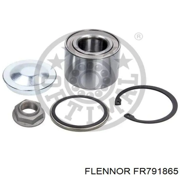 Cojinete de rueda trasero Renault DUSTER 2 HM