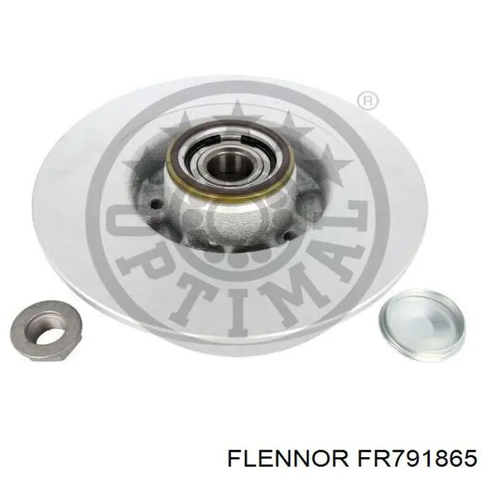 Cojinete de rueda trasero Renault DUSTER 2 HM