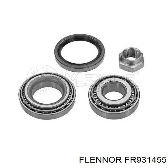 FR931455 Flennor cojinete de rueda trasero