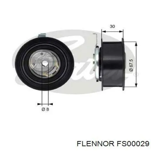 Tensor correa distribución FS00029 Flennor