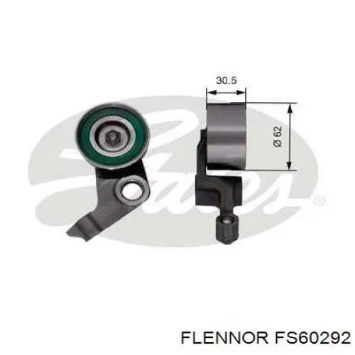 FS60292 Flennor rodillo, cadena de distribución