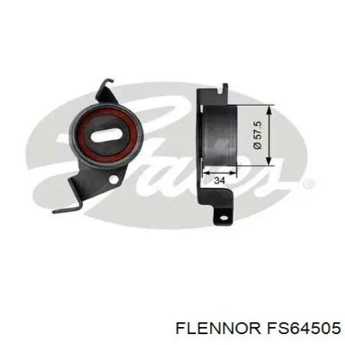 FS64505 Flennor rodillo, cadena de distribución