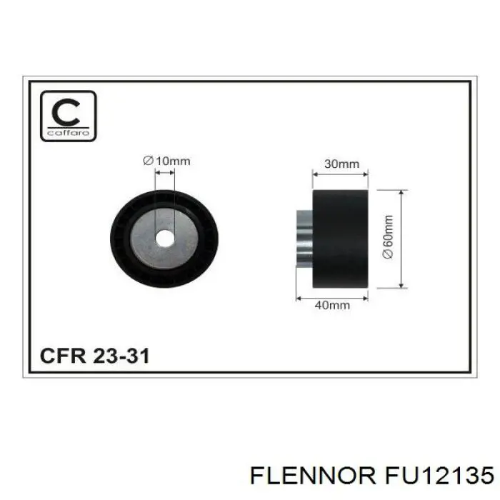 83074 Peugeot/Citroen Polea tensora intermedio de correa dentada