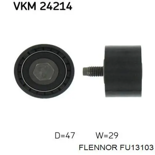Polea correa distribución XS4Z6M250BA Ford