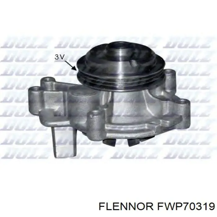 1201H5 Peugeot/Citroen Bomba refrigerante coche